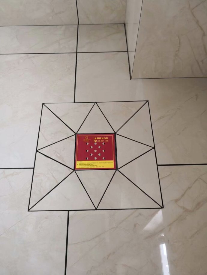 襄阳别墅装修的业主超喜欢这样的花型地漏