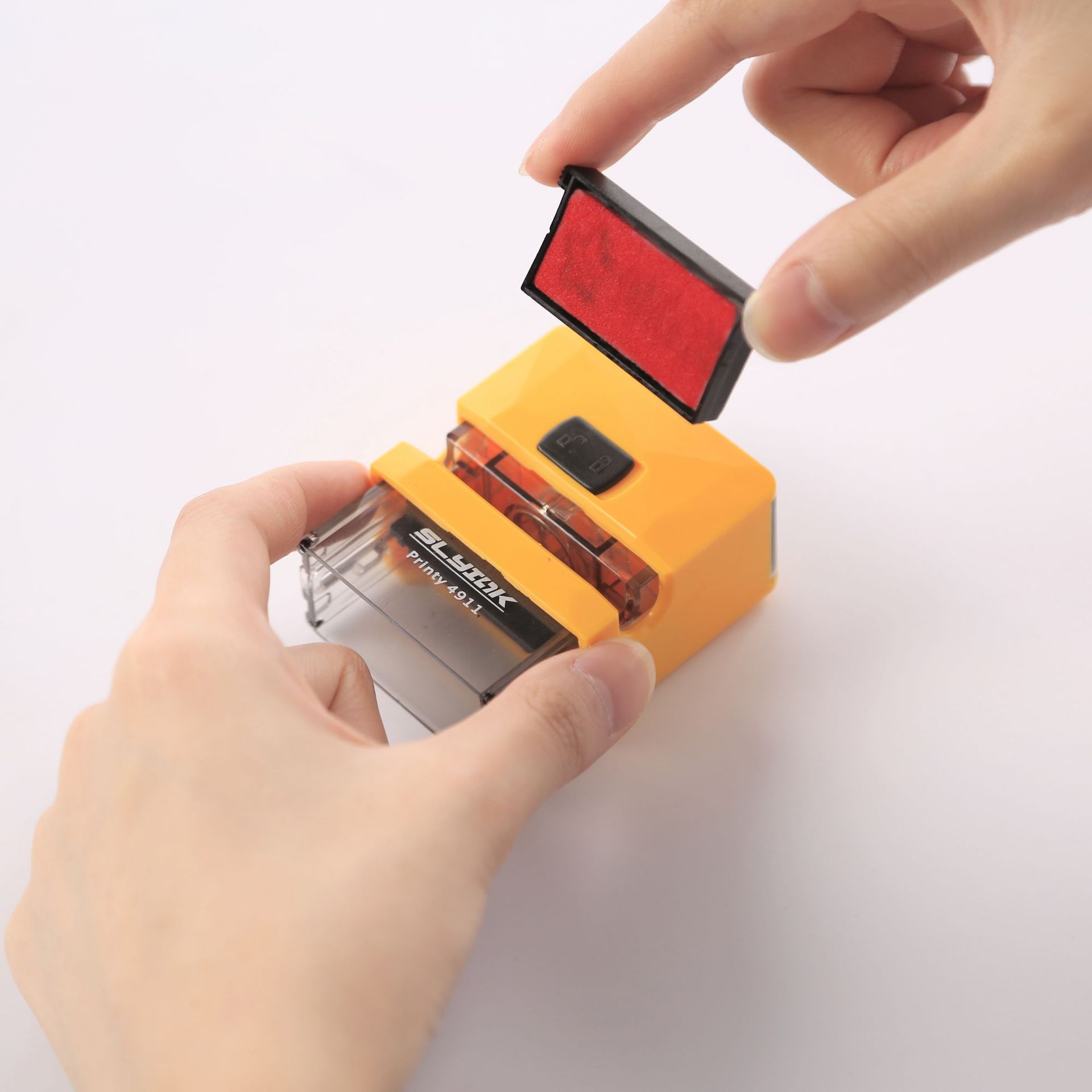 厂家直销蓝色纺织布料印油水性印油校服儿童服装刻章印章定制印油