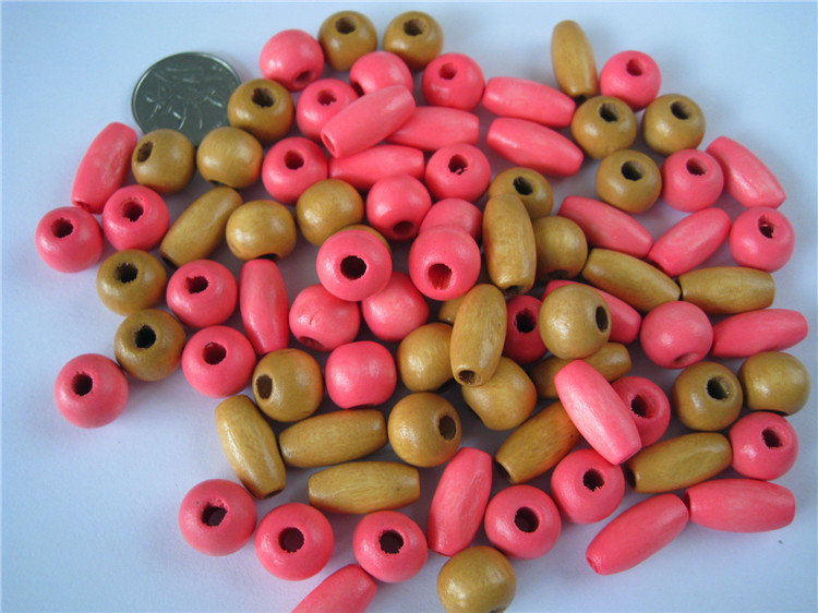 大量库存圆木棒 管状木珠