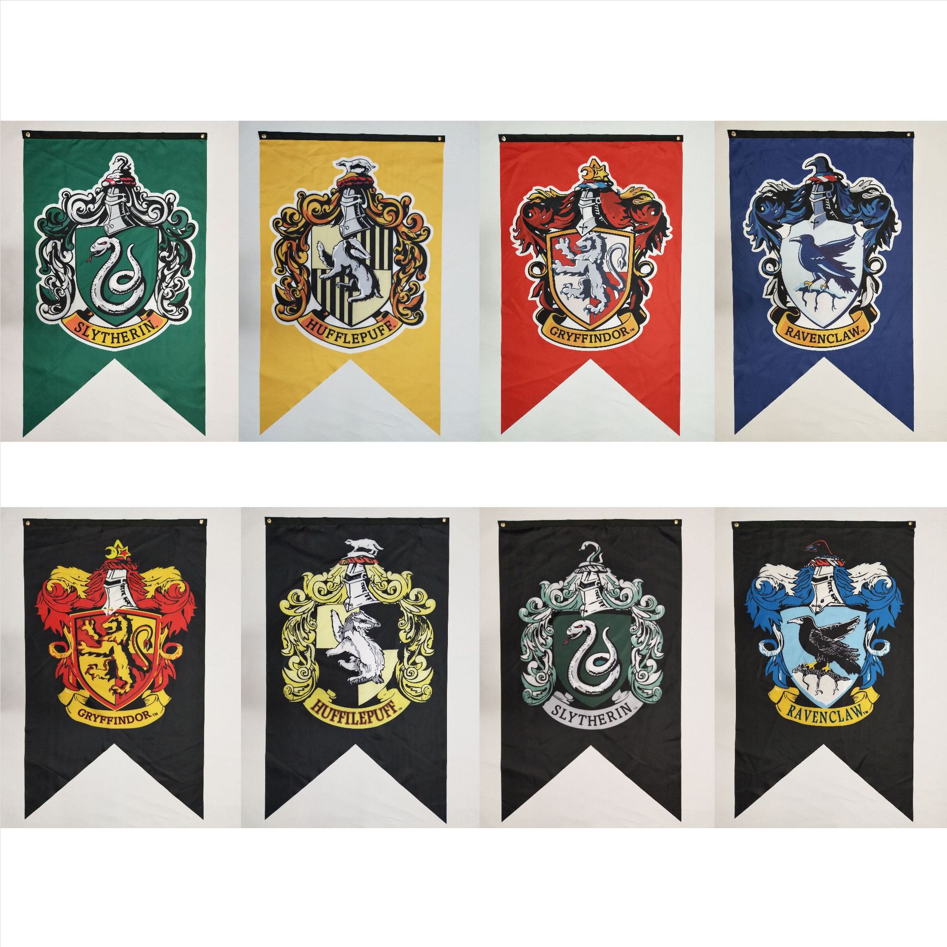 旗帜定做 哈利波特装饰旗酒吧客厅ktv主题装饰彩色三角旗 挂旗