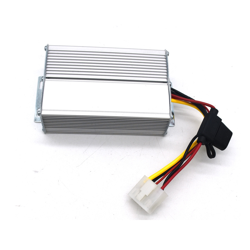 电动车直流转换器48v-72v转dc12v输出15a/20a/25a/30a带保险丝