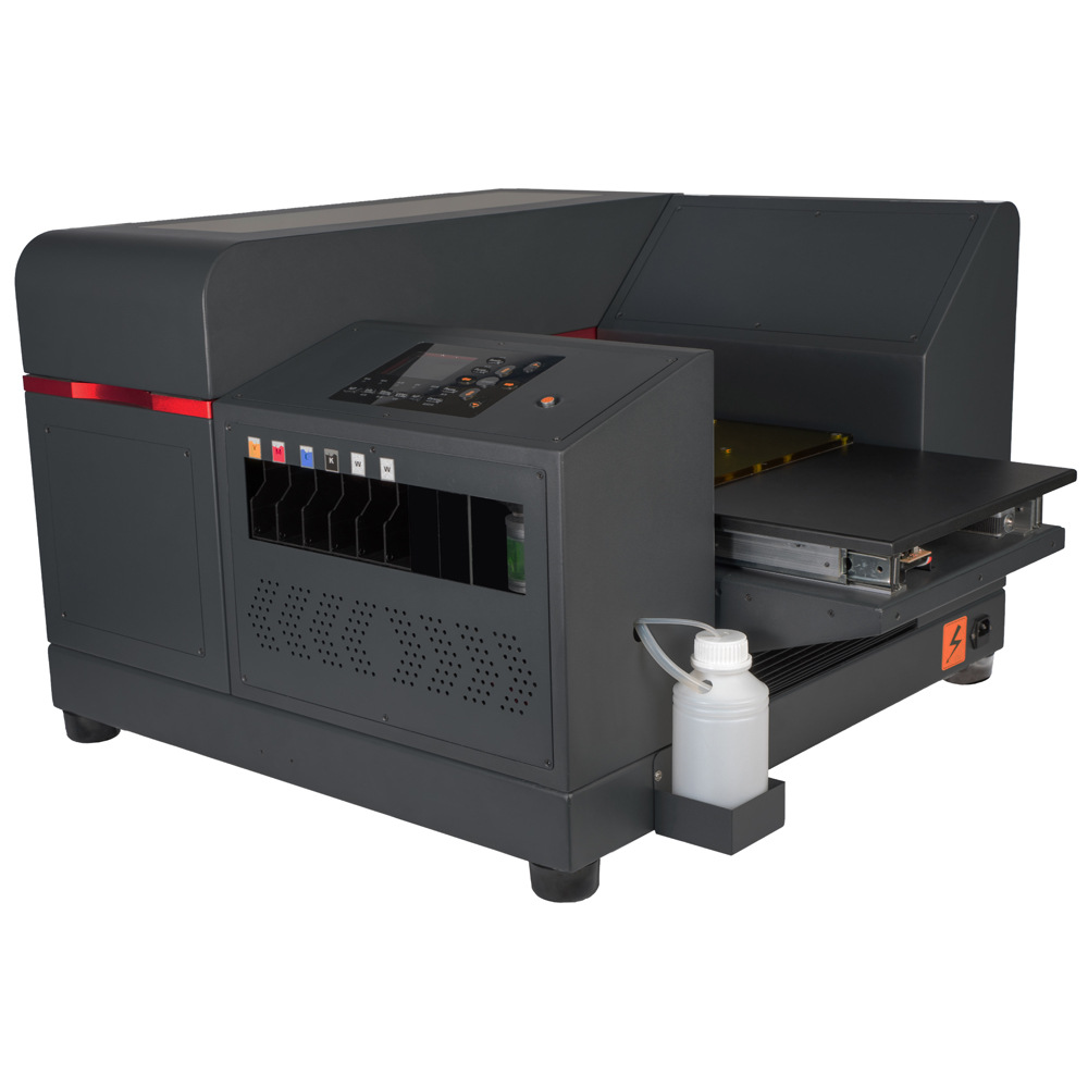 a3小型桌面浮雕玻璃手机壳塑料服装3d亚克力名片皮革uv平板打印机