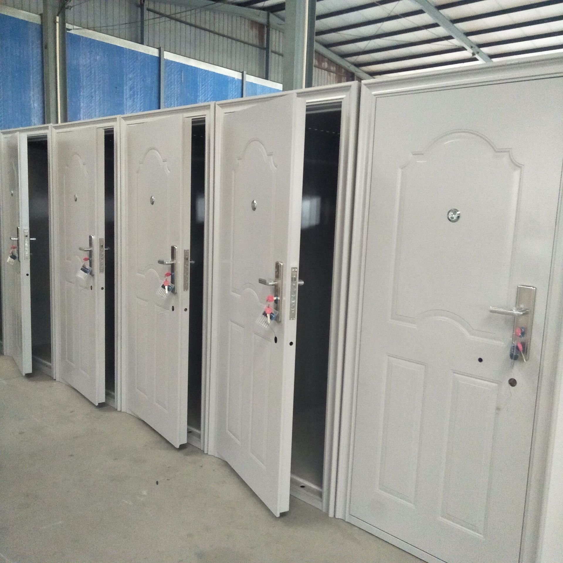 厂家定做银行互锁联动防尾随联动门甲级加钞间门不锈钢尾随门