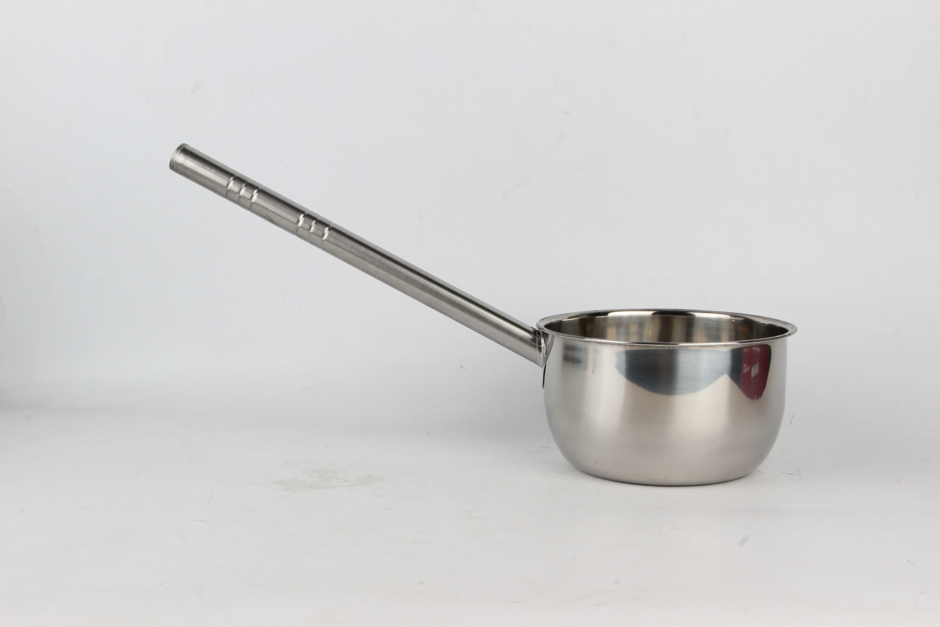 圆柄不锈钢水舀 水勺 长柄水舀子 10元店日用百货货源 礼品