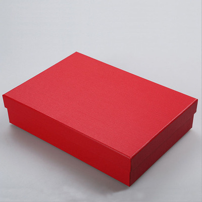 厂家直销通用天地盖礼盒长方形纯色特种裱纸中纤板精品盒广州佛山