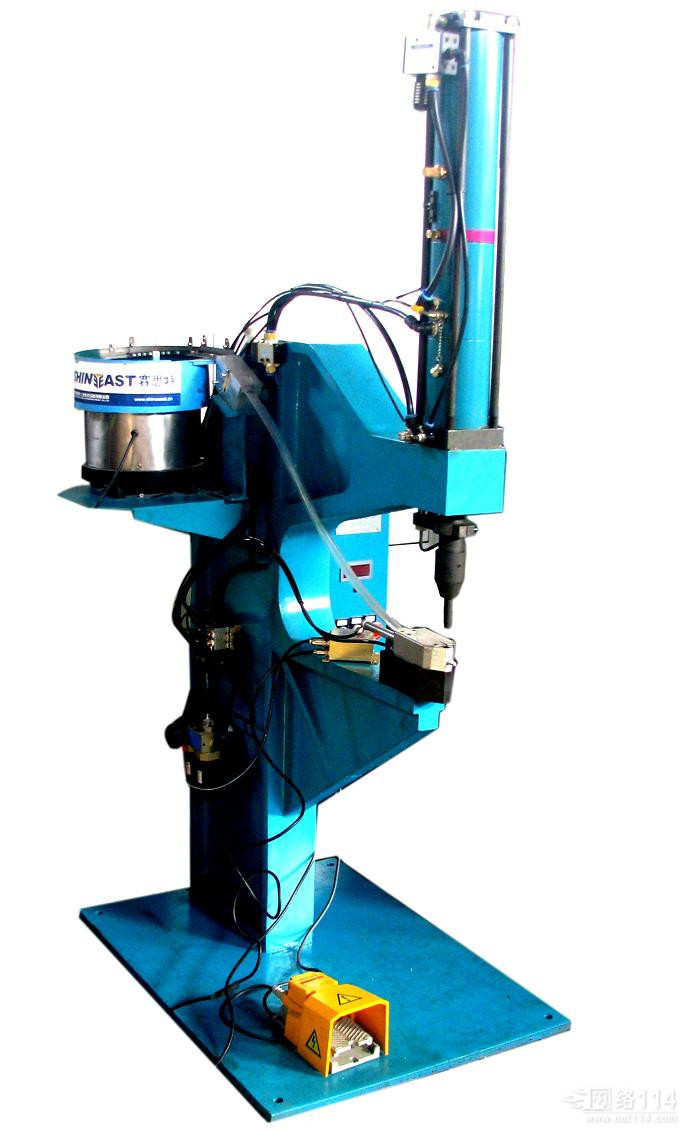 机箱板材螺栓螺母压铆机 螺母柱冲压机4吨8吨10吨螺母压铆机