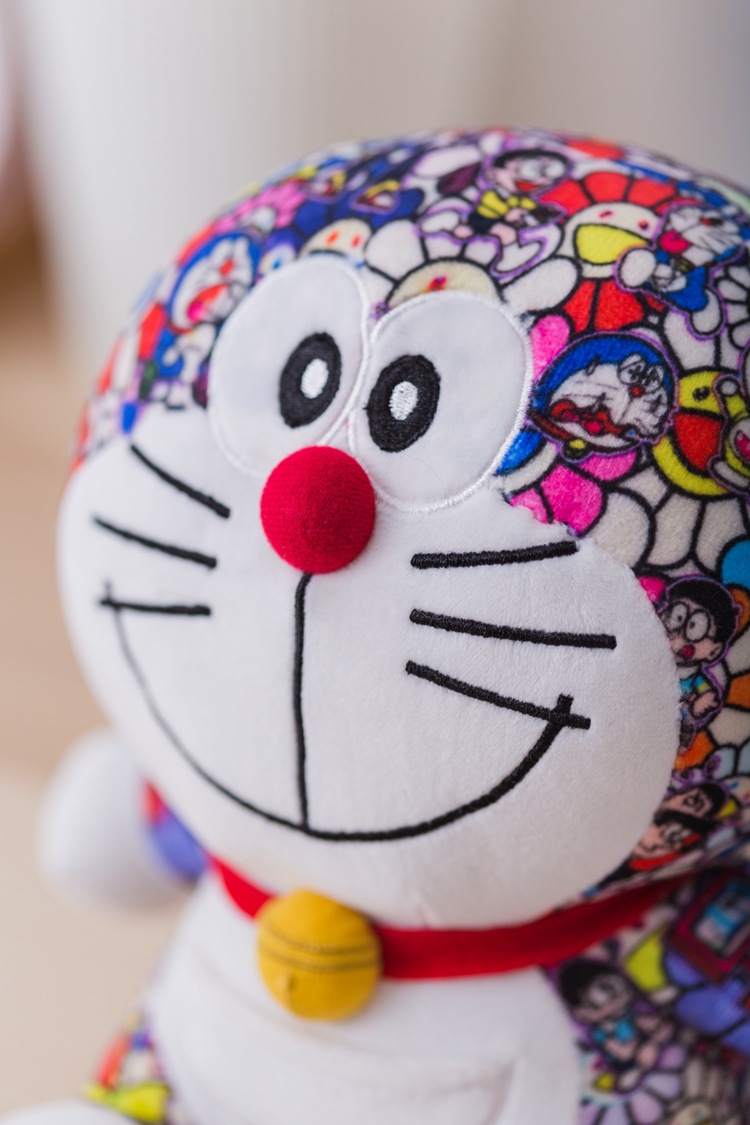 网红叮当猫毛绒玩具公仔明星款村上隆机器猫林俊杰同款玩偶礼物