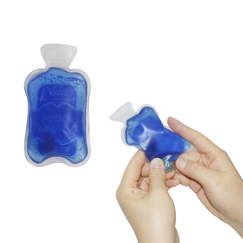 厂家定制自发卡通暖手袋 热宝 pvc发热包 醋酸钠自热袋神奇热水袋