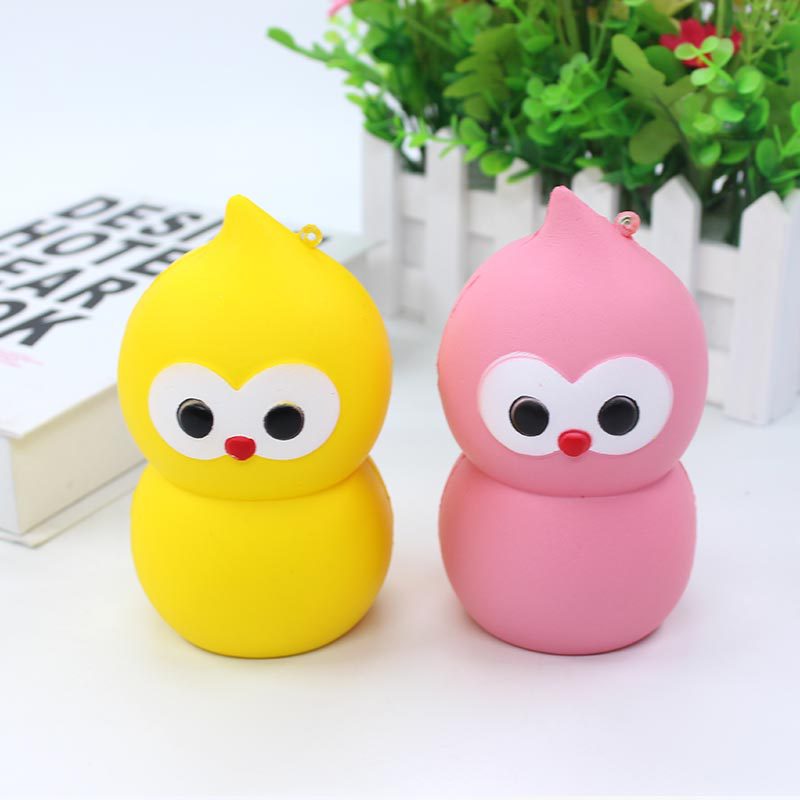 新品squishy慢回弹小葫芦 pu公仔减压发泄成人儿童玩具 批发