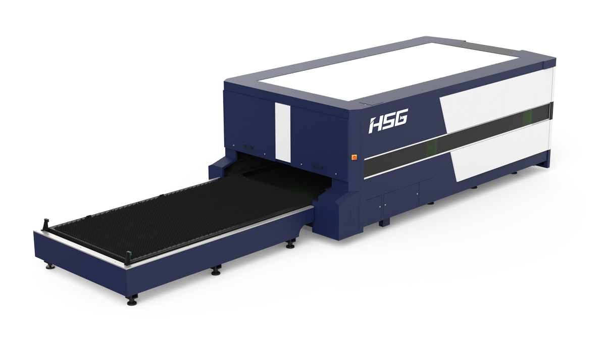 高功率激光切割机 宏山8000w金属铁板激光切割机 厚板加工设备