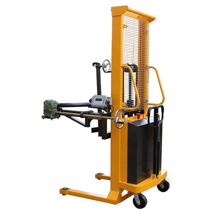 多功能翻转车yl500d-1 电动升高油桶倒料车 厂家直销