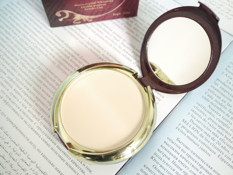 雅芙微晶透润两用粉饼 988#湿粉干粉闪粉 双层粉饼30g