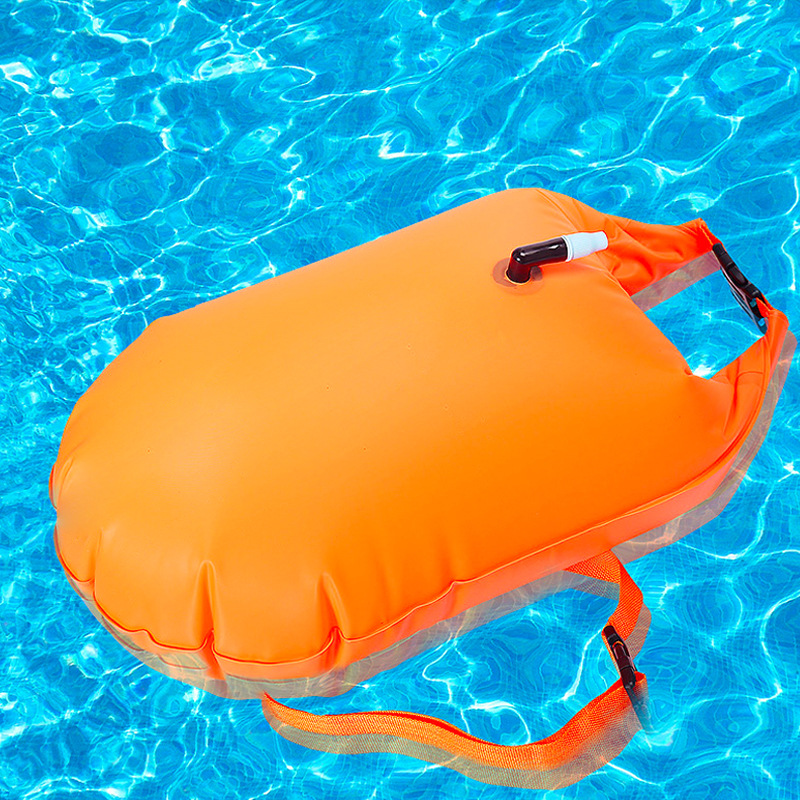 工厂批发户外游泳救生浮标 多功能收纳pvc防水袋 跟屁虫漂流定制