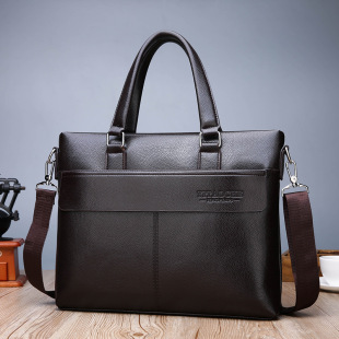 跨境男包手提包男士单肩包牛津布手拎包撞色商务包时尚电脑横款男