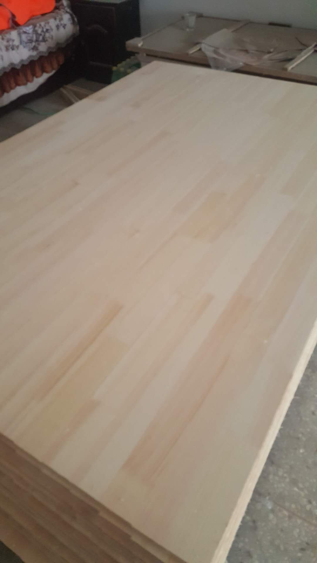 杨木板实木 杨木直拼板 免漆板实木板材 白杨木板 支持定制