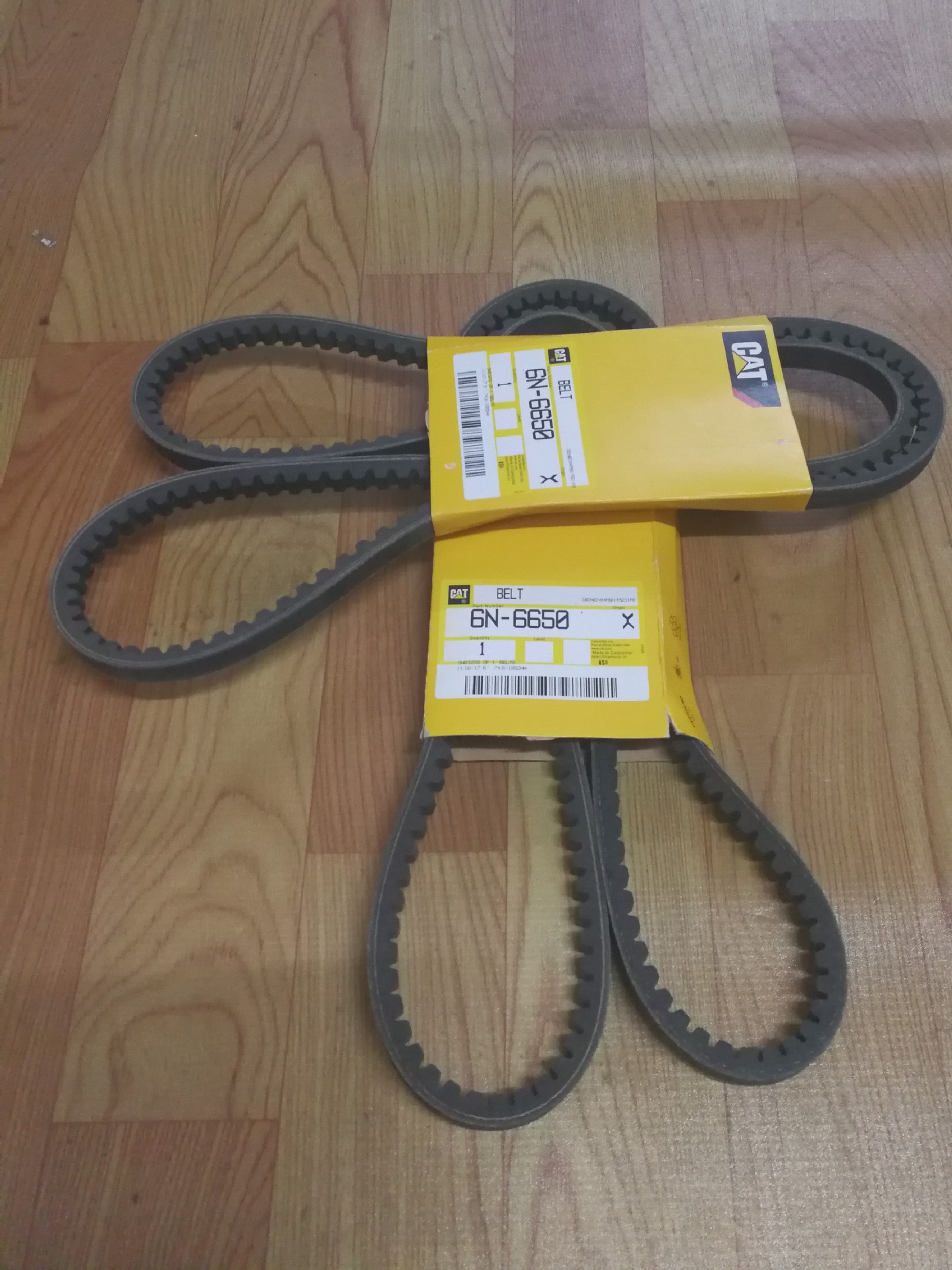 供应卡特彼勒c18发动机皮带6n-6650