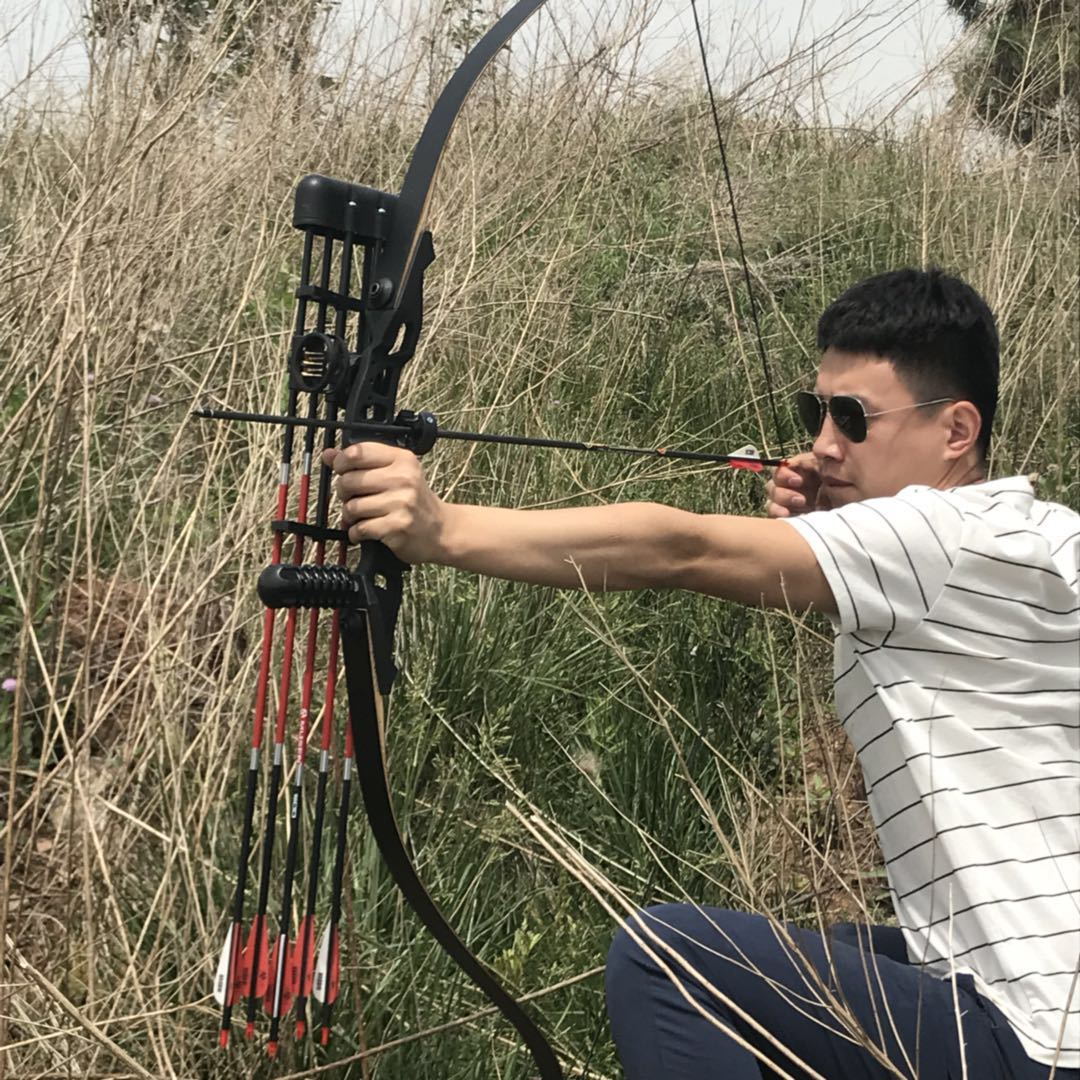 2018新款闪电狼猛禽反曲弓 分体弓 弓箭套装