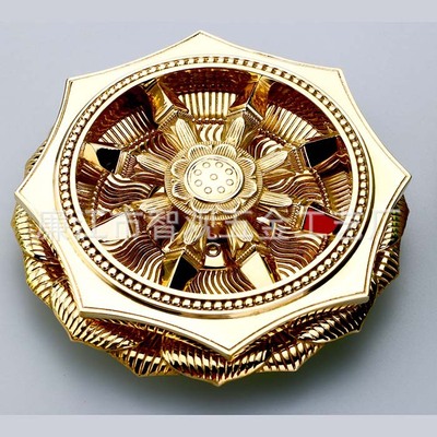 纯铜唐密真言宗东密法器法轮金刚杵宝轮宝咒轮羯磨杵佛教摆件