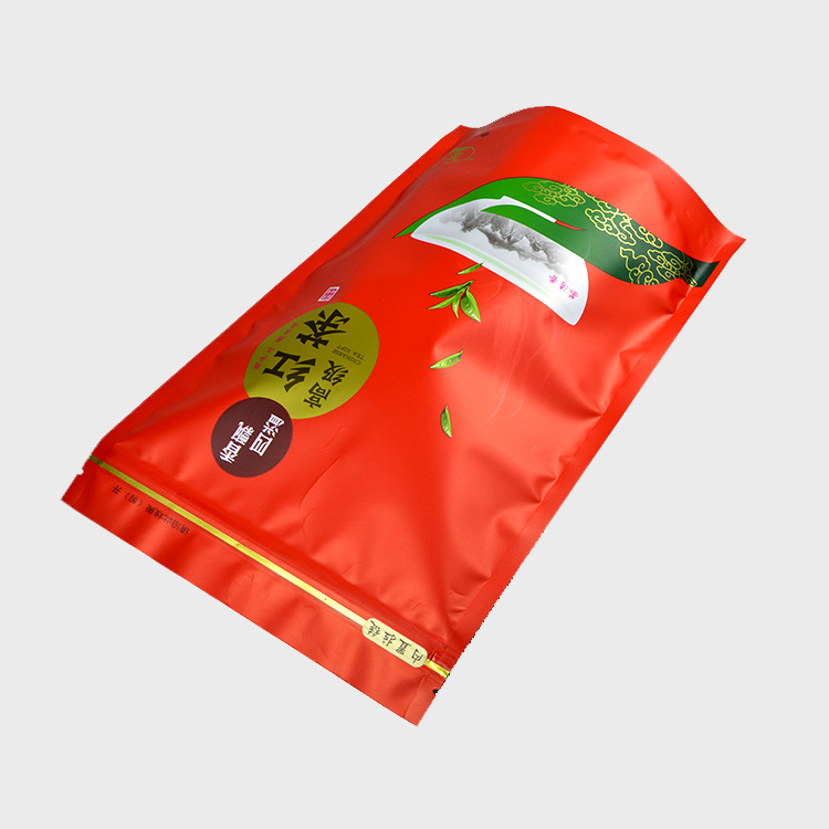 溢香红茶茶叶袋一斤拉链袋封口袋自立袋通用茶叶包装可加印定制