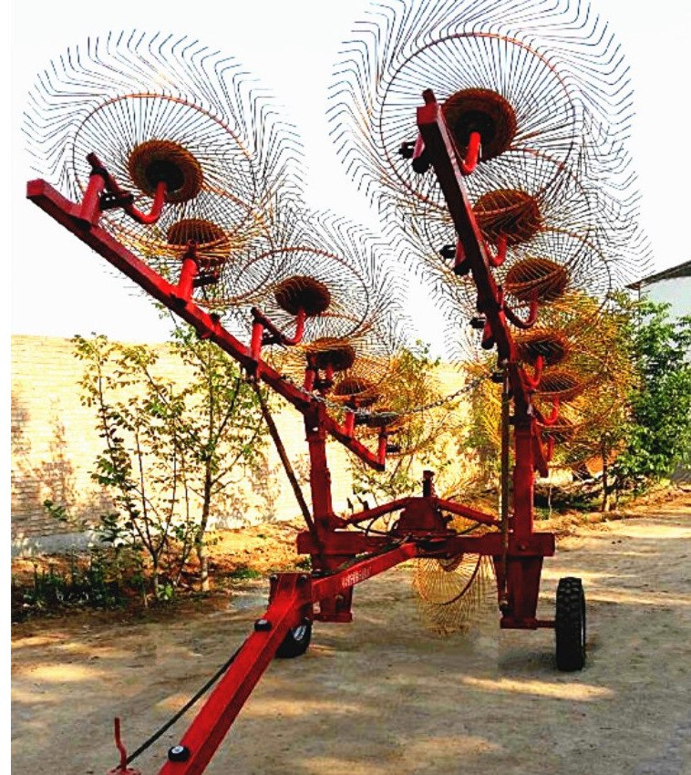 8搂草机圆盘搂草机东北地区起垄地用