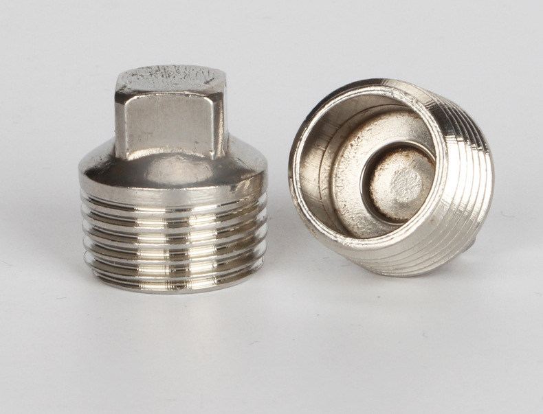 净水器接头_净水器接头304不锈钢内外丝堵头塞盖自来水管配件4分堵头 