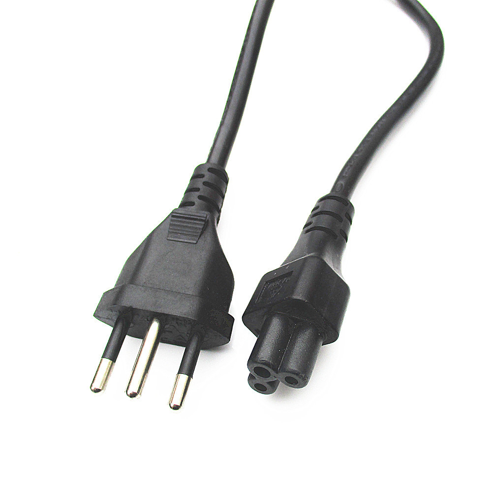 梅花尾/品字尾巴西电源线插头 8字尾inmetro认证巴西电源线插头