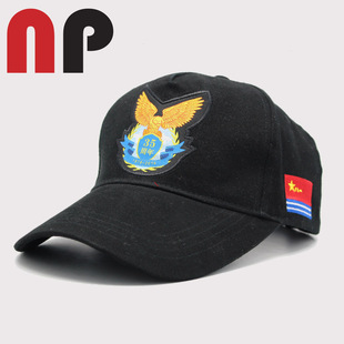 工厂批量定制航母辽宁舰纪念棒球帽中国海军棒球帽子全棉优质刺绣