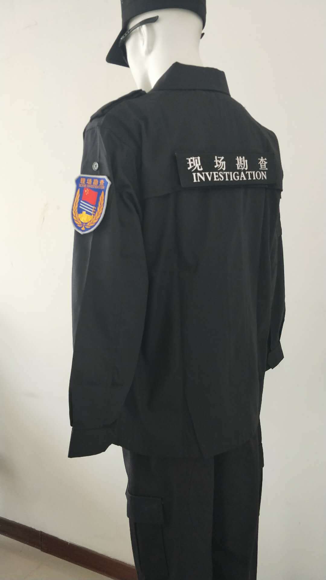 现场勘察服长袖夏装夏季勘察服