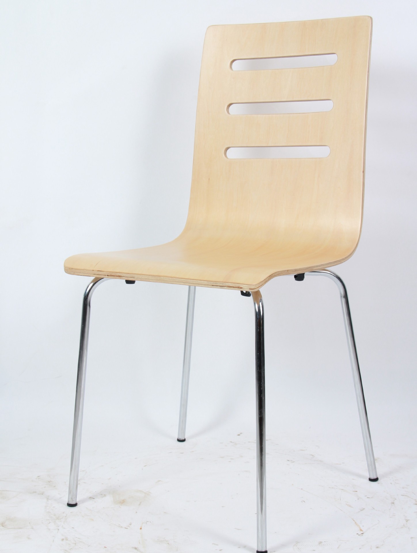 工程定制曲木椅实木北欧餐椅快餐餐椅食堂家用酒店批发chair