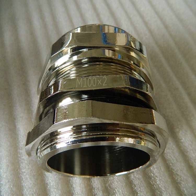 福莱通金属电缆锁紧接头 电气格兰头 铜镀镍填料函规格齐全