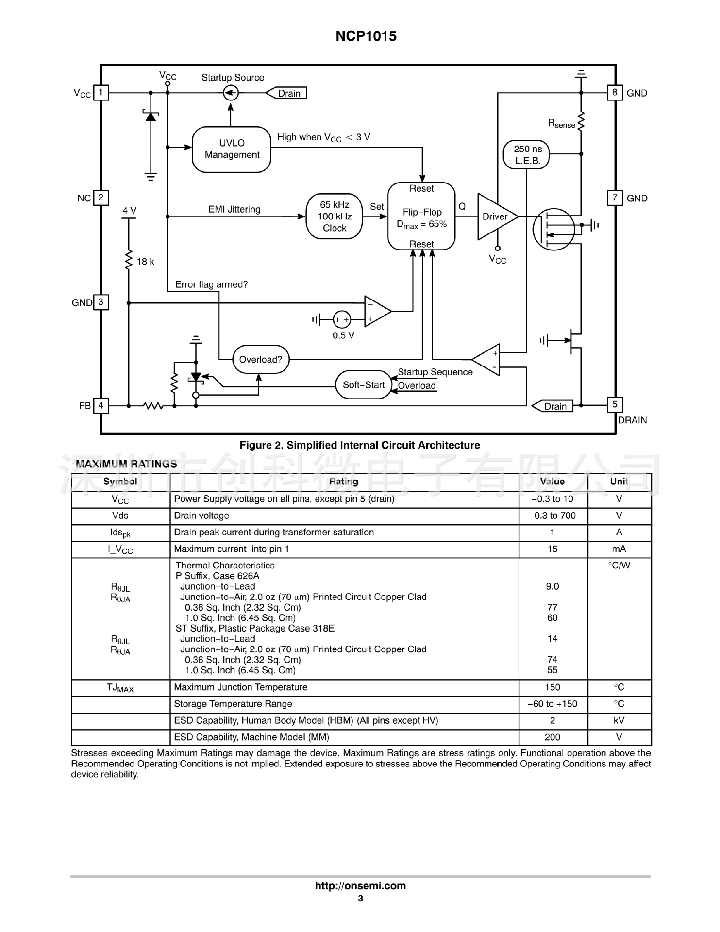 ncp1015ap065g ncp1015 on安森美 dip-7 原装 假一罚十 增值税票