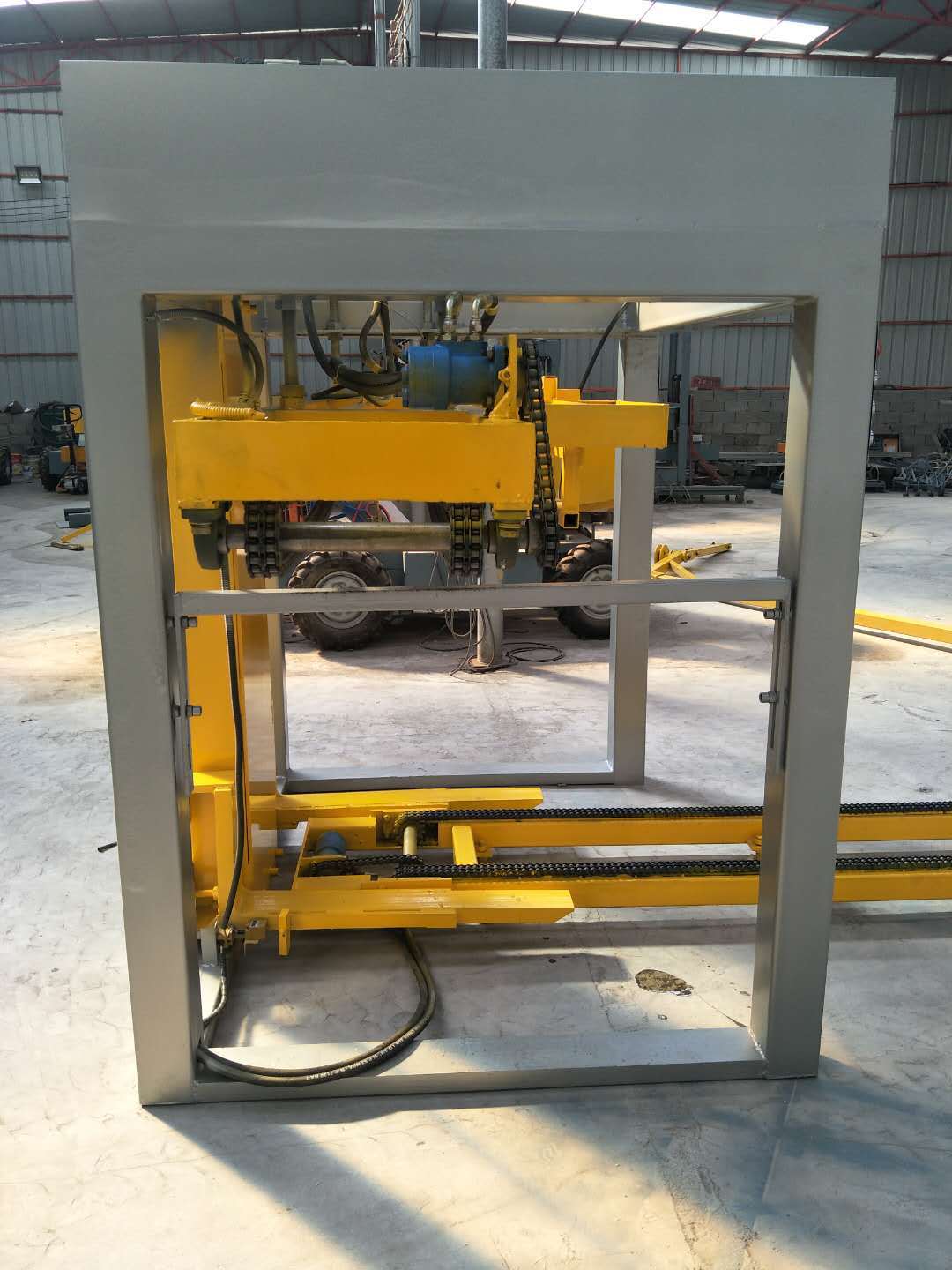 自动上板机推板机按需定制各种规格尺寸福建砖机配套用送板机