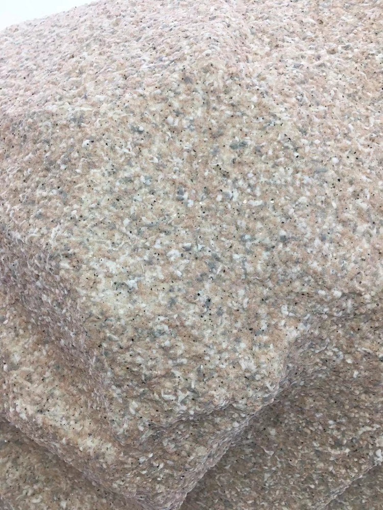 柔性贴片石,高耐污,可弯曲粘结便捷,多彩漆花岗岩