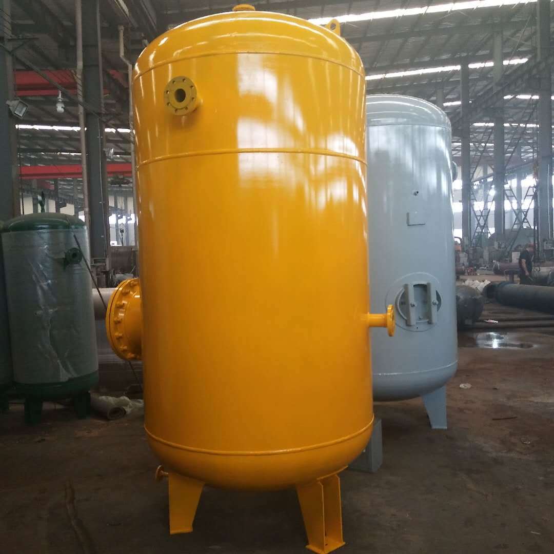 2立方缓冲罐 蒸汽储罐卧式 小型氧气罐膨胀罐厂家定做证件齐