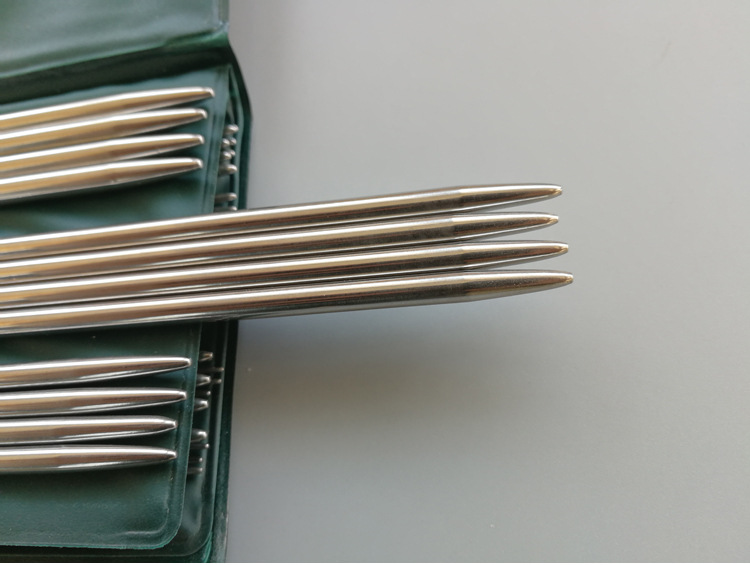 编织工具瑞祥毛衣针 不锈钢套针 长短直针一套11付6-16号