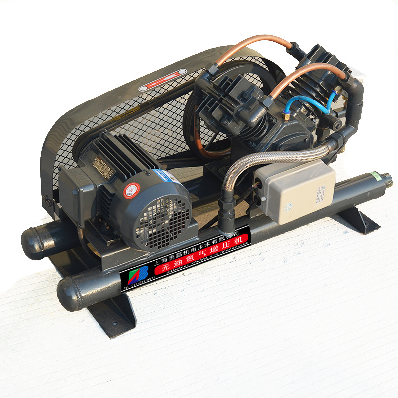 勇霸无油氮气气体增压机20方小型增压压缩机