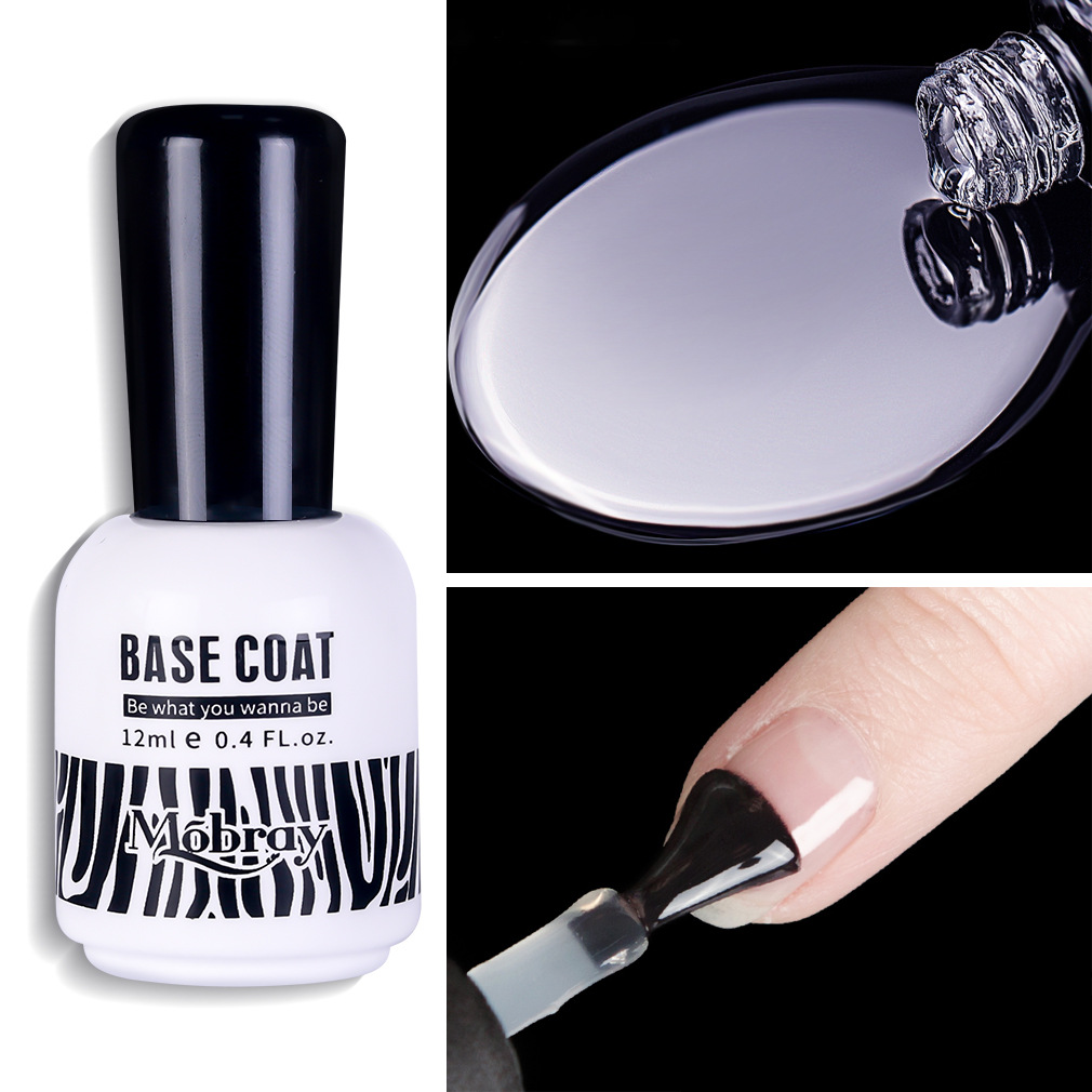 工厂定制logo打样美甲功能胶光疗胶底胶封层可卸甲油胶钢化封层uv