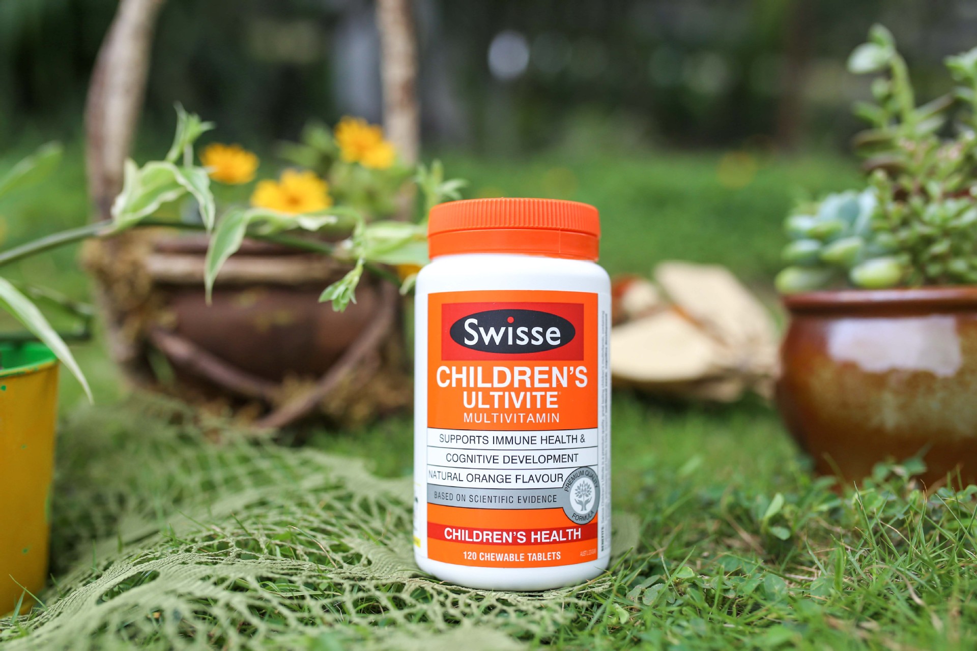 澳洲swisse 儿童维生素综合维生素均衡营养120粒进口 2岁以上