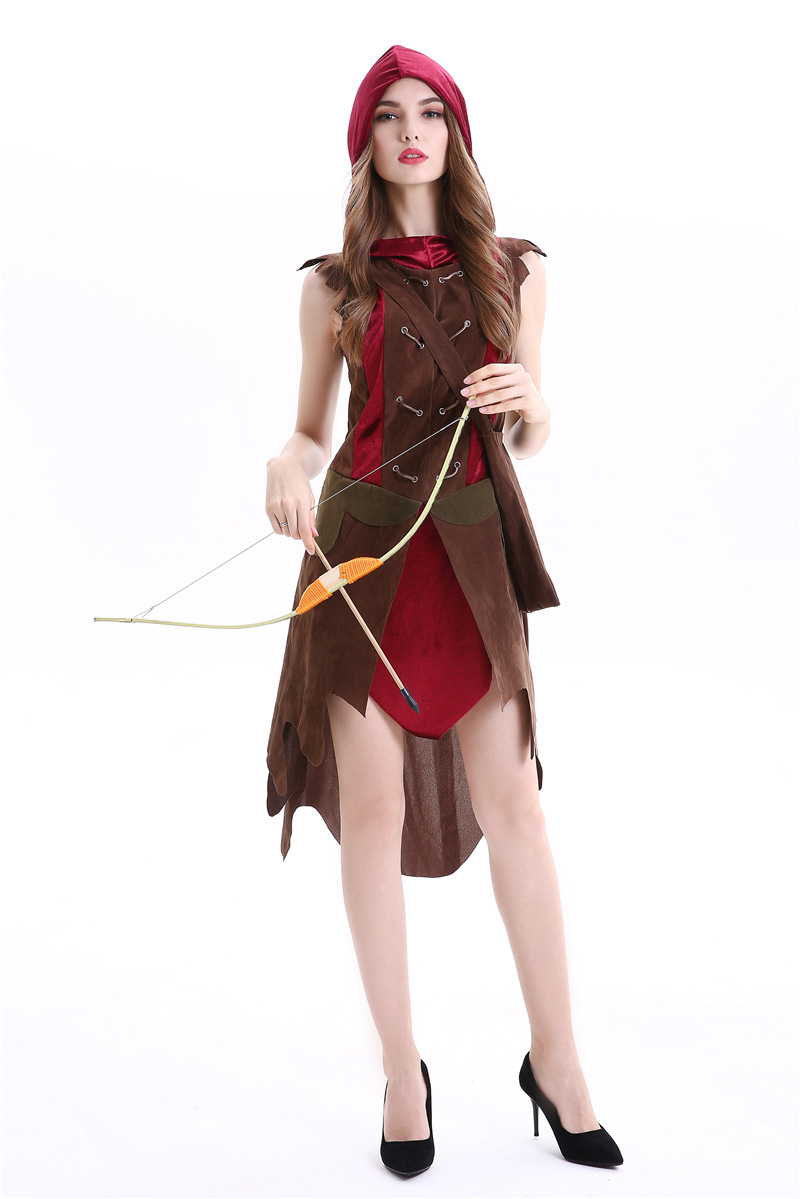 新款罗马女战士服 万圣节格斗士cosplay 女款游戏服 舞台服装批发