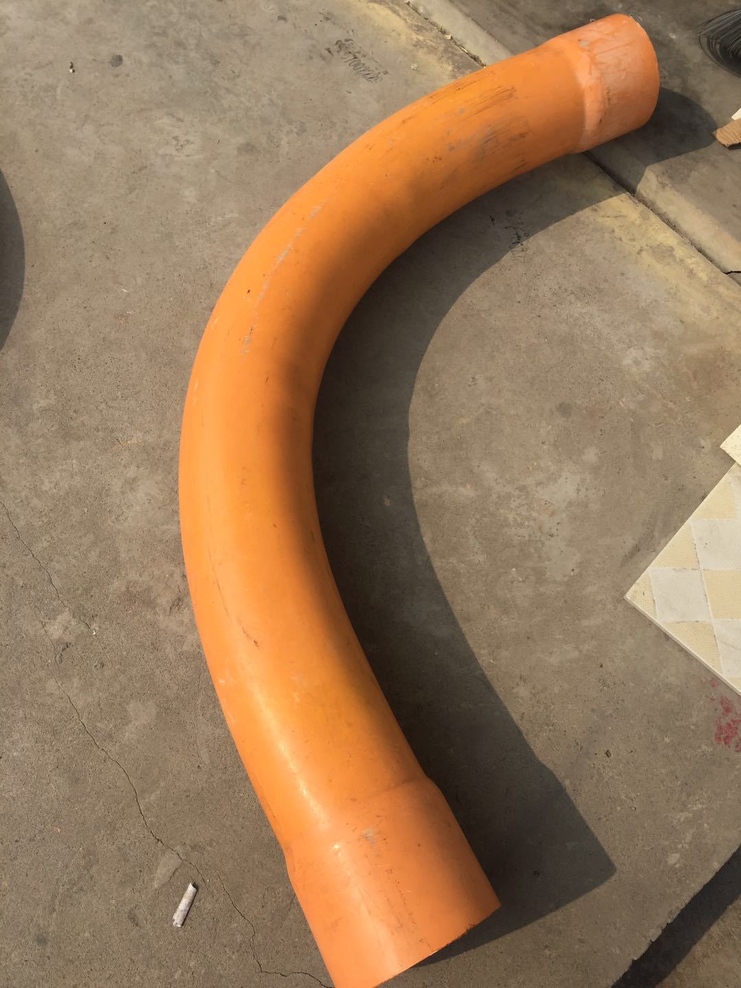 pvc电力管弯头 大弧弯 电缆护套管弯头 电力管弯头 110 160 200