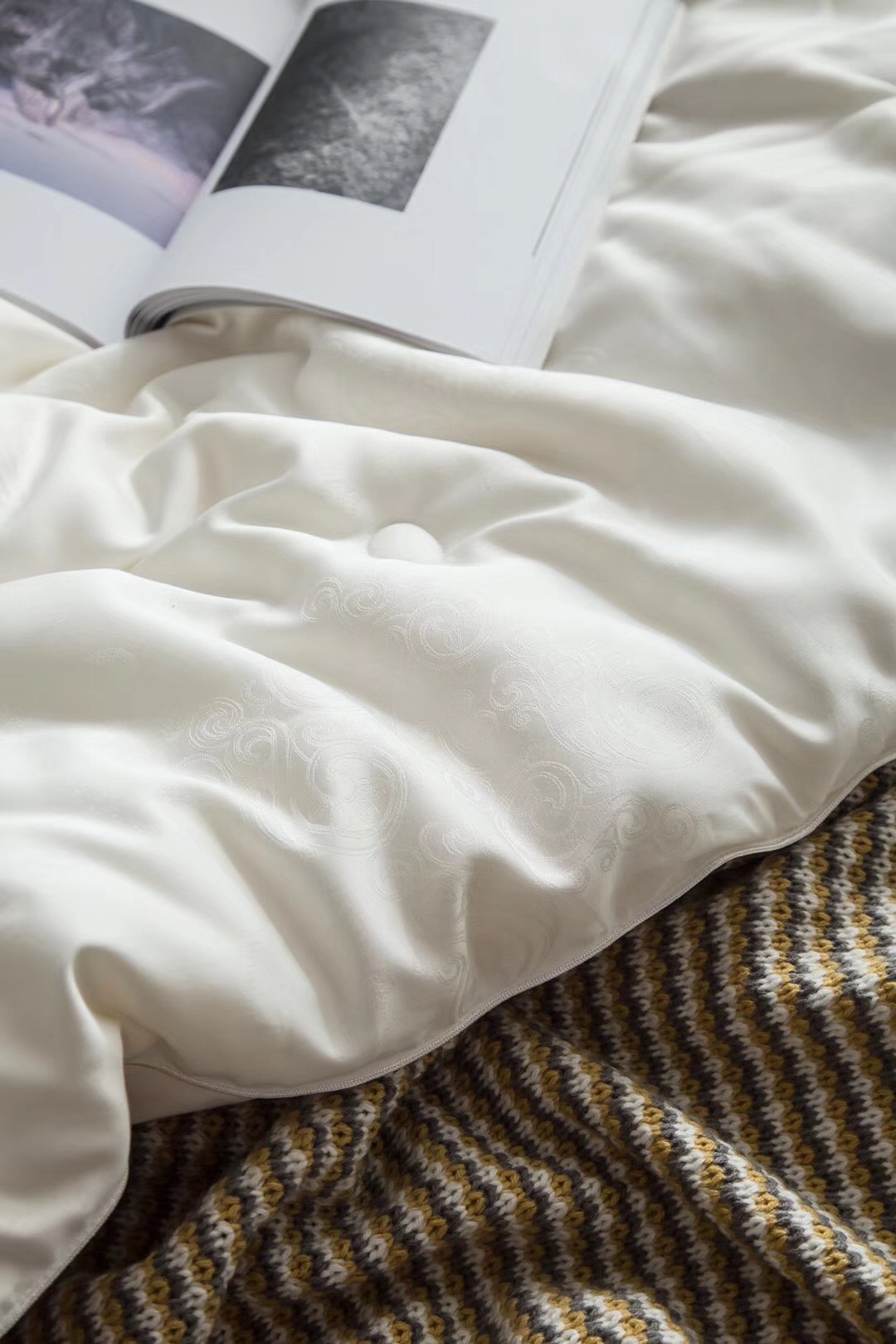 kevebron高品质大豆纤维春秋被双人床秋冬被芯双人被子一件代发