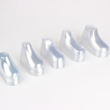 透明塑料鞋撑 PVC婴儿鞋袜子定型鞋模宝宝学步鞋 手编毛线鞋脚模