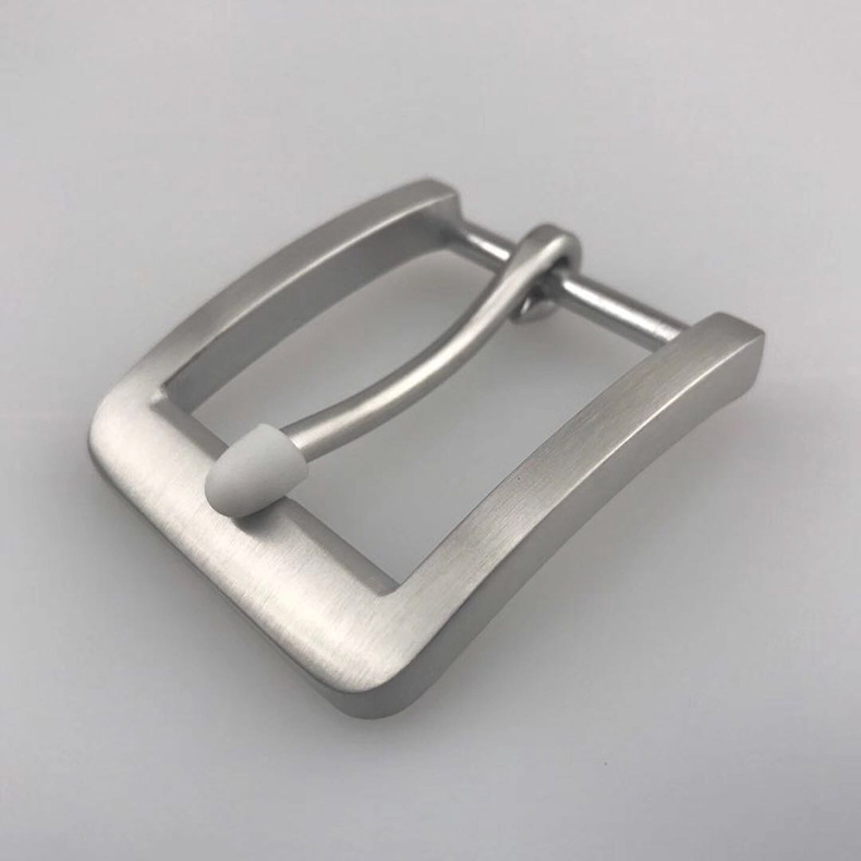 不锈钢皮带扣针扣简约裤腰带头本色耐腐蚀防过敏男士休闲扣头