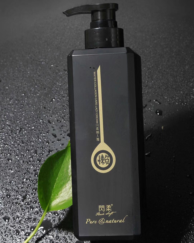 闪柔懒人霜闪柔水胶原护发懒人霜雨花旗正品补水修复护发素500ml