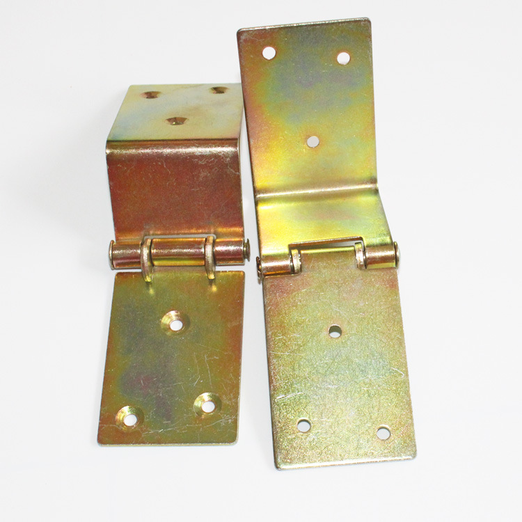 木箱90度折角合页 厂家直销镀锌铰链 材质铜木箱合页