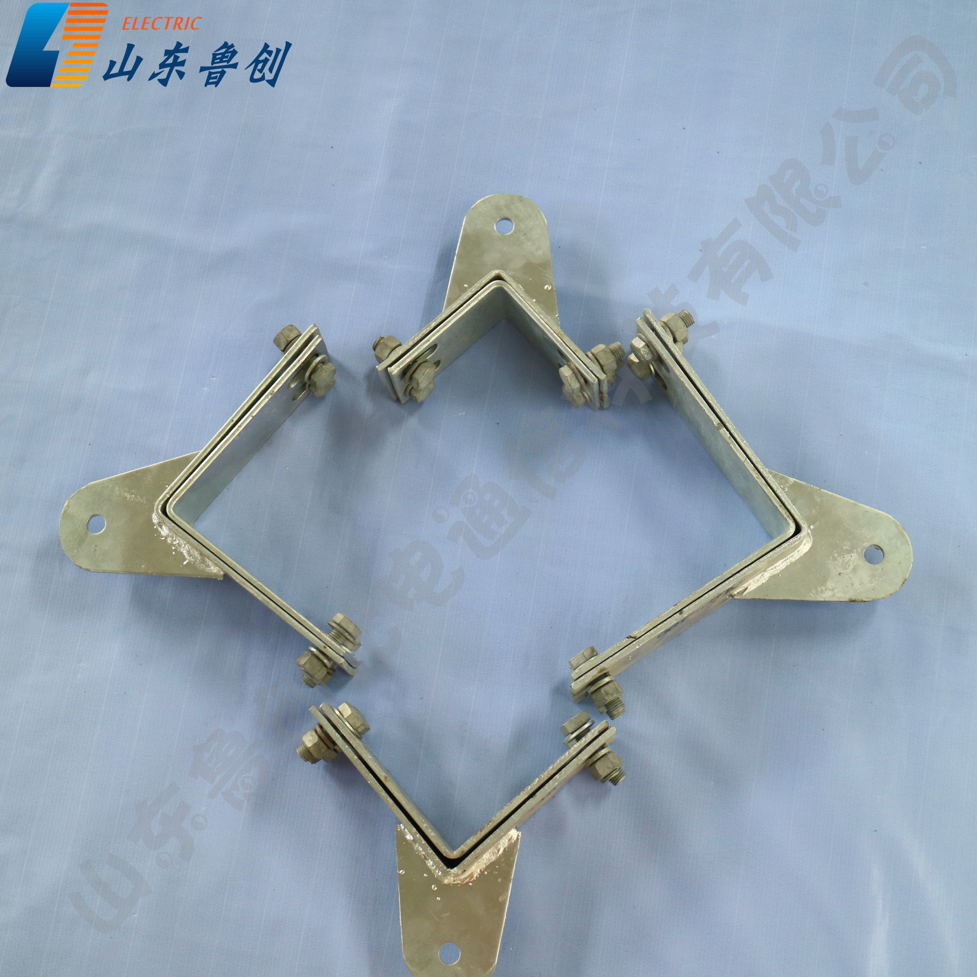 adss杆塔用热镀锌nl紧固件 铁附件紧固夹具 光缆优质产品