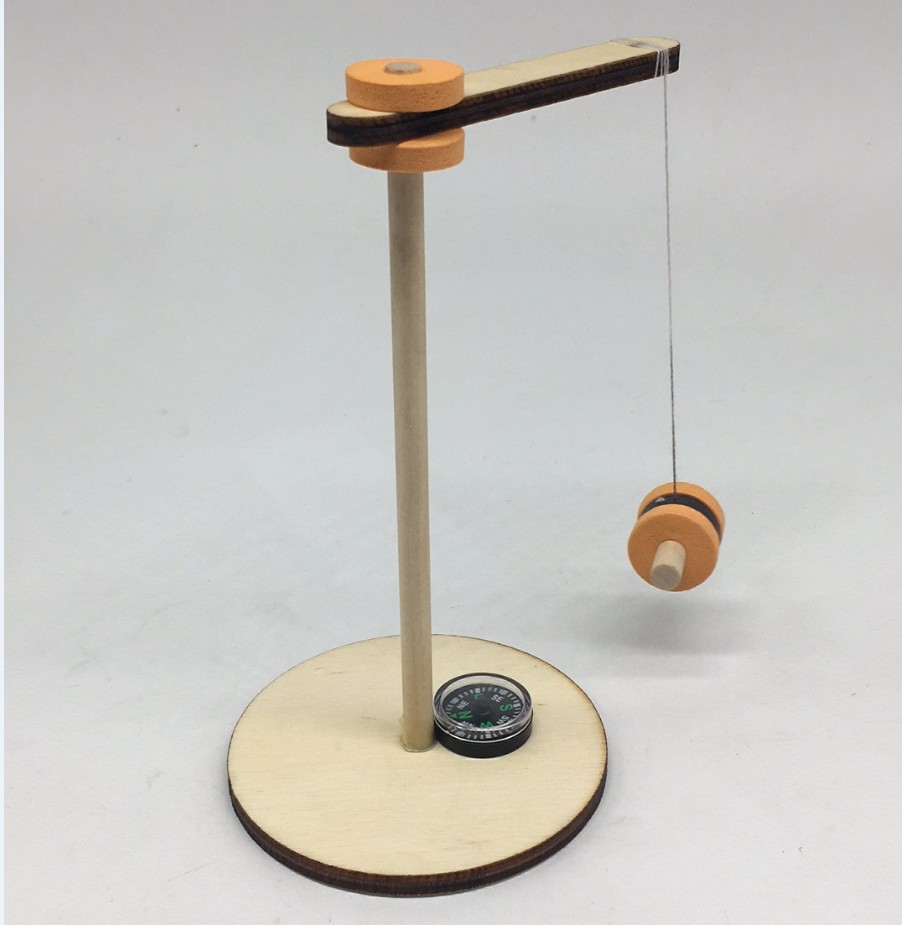 儿童科学实验玩教具 小学生科技小制作磁悬浮指南针科普科学实验