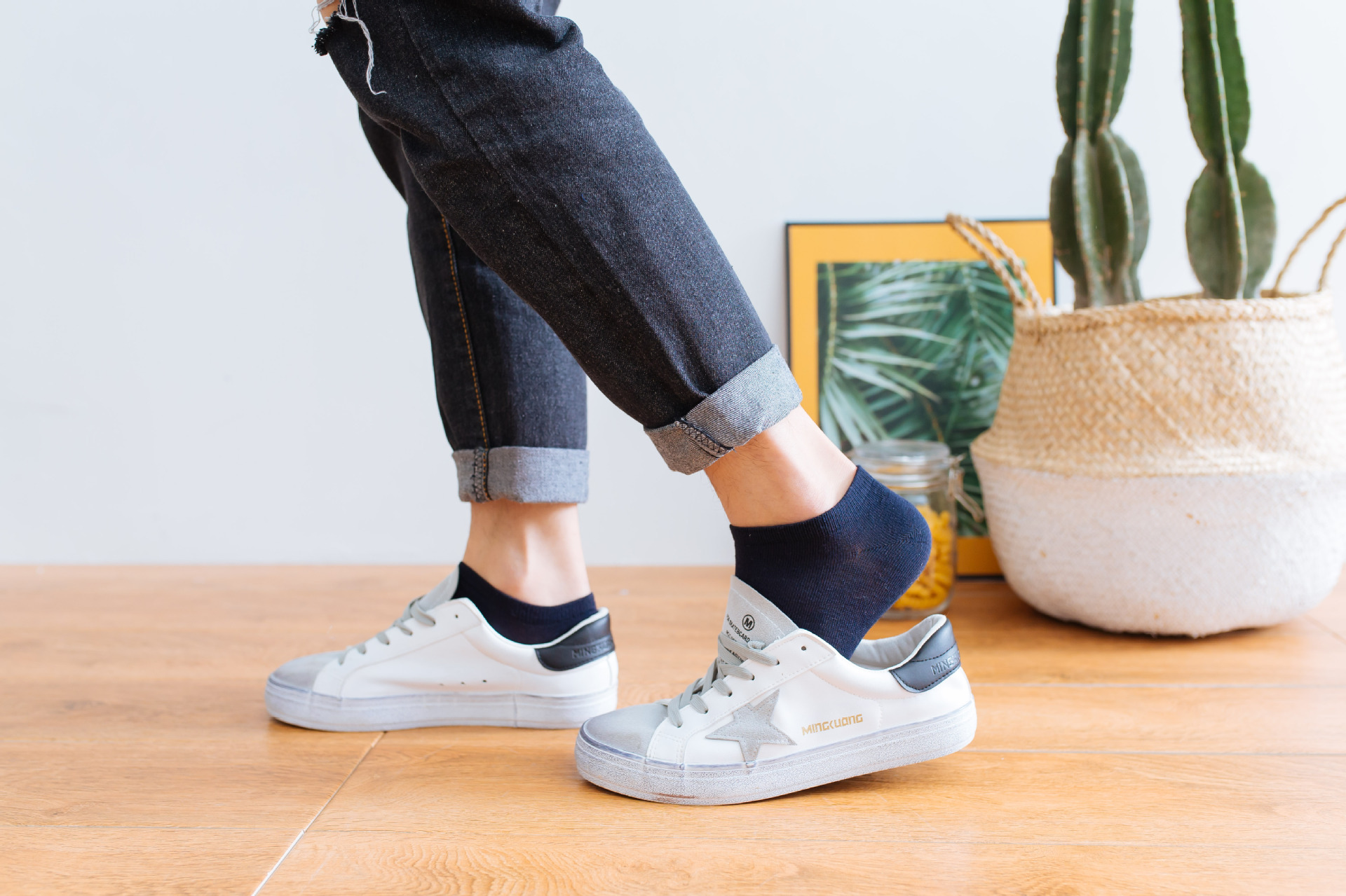 现货一件代发纯棉船袜条纹秋季隐形棉袜短筒运动袜夜市地摊防臭