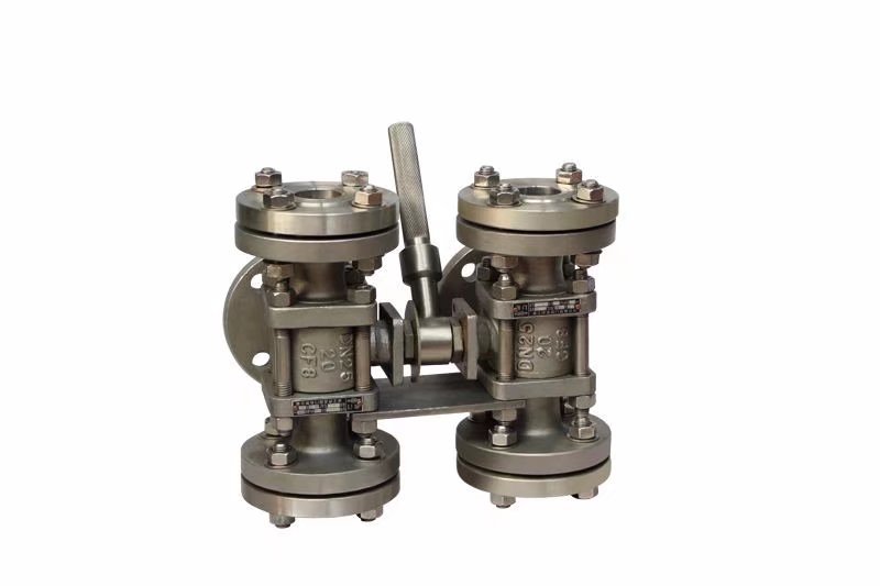 不锈钢双联三通球阀 双联三通球阀