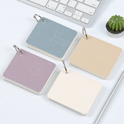 初品环扣本子笔记本铁环单词本环扣本便携随身简约创意迷你便签本